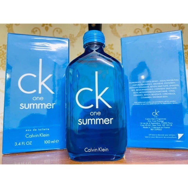 Calvin Klein CK One Summer 2
