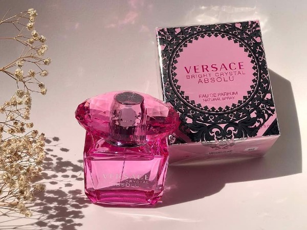 Bộ đôi nước hoa nữ màu hồng Versace - Bright Crystal & Bright Crystal Absolu